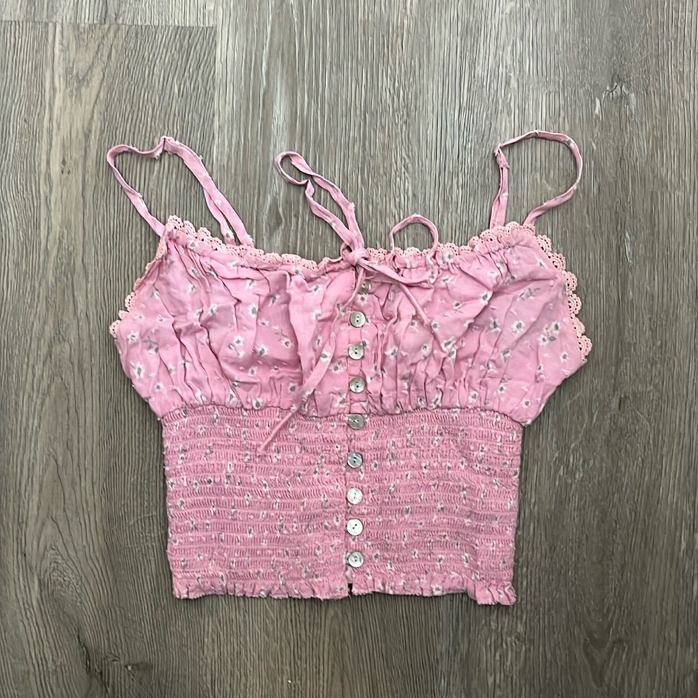 Skylar + Madison small pink top